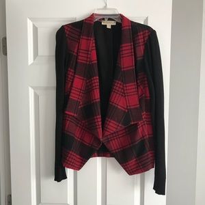 Red/Black Plaid MK Sweater